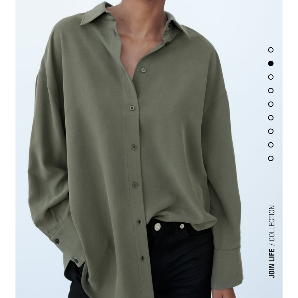 Zara oversize blouse - Picture 2 of 5